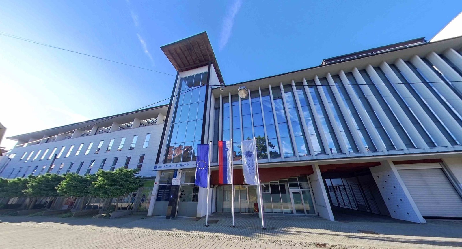 Alma Mater Europaea building in Slovenia